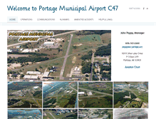 Tablet Screenshot of air-portage.com